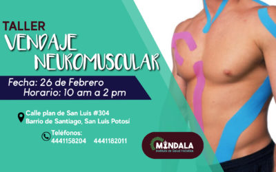 TALLER DE VENDAJE NEUROMUSCULAR DEPORTIVO