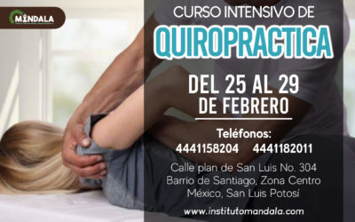 CURSO INTENSIVO EN QUIROPRÁCTICA – DEL 25 AL 29 DE FEBRERO